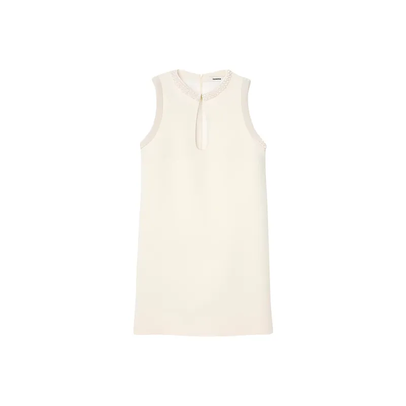 Sandro Pearl embellished Mini Dress-0