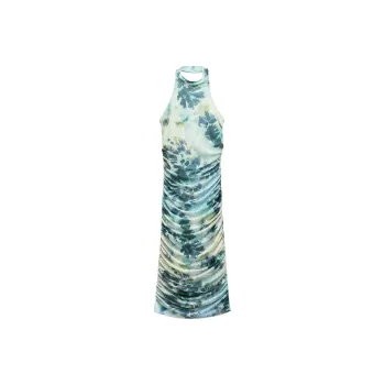 ZARA Sleeveless Dress Women's Blue