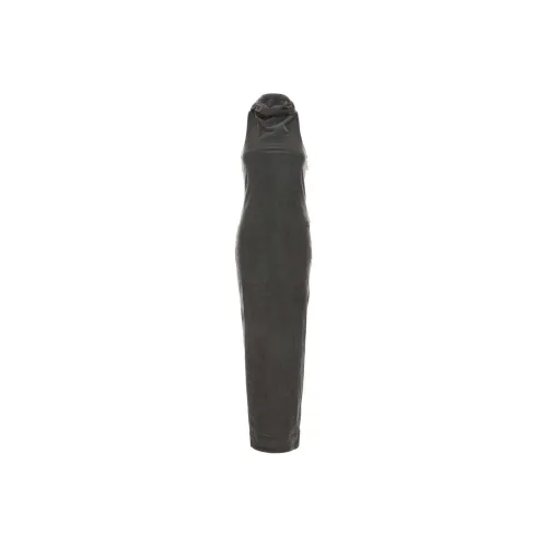 Alexander Wang Cowl Neck Racer Back Fitted Long Dress