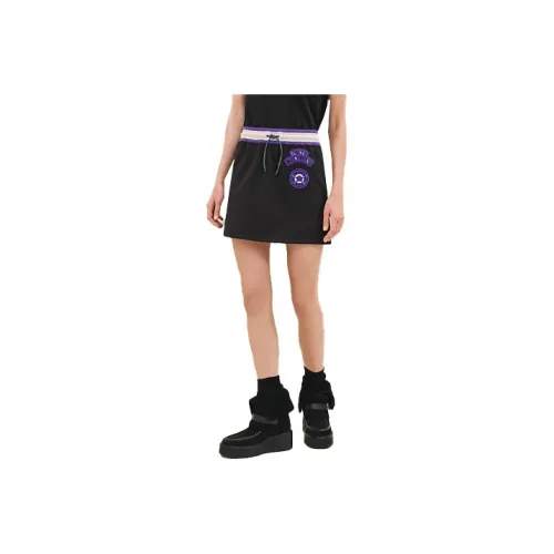 HERMES Casual Short Skirts Women's Black