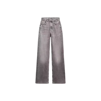ZARA Trf Jeans Women's Light Gray