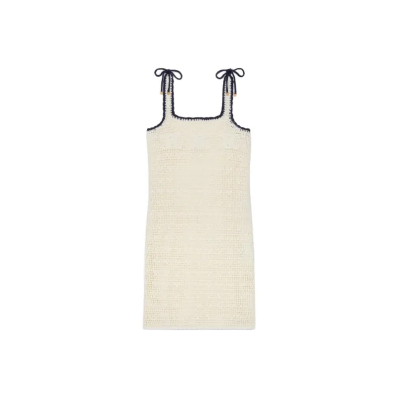 CELINE SS25 Slip Dress Women's Ecru-0