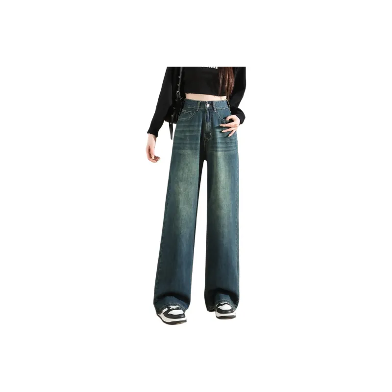 DEBRAND Jeans Women's Nostalgic Blue-4