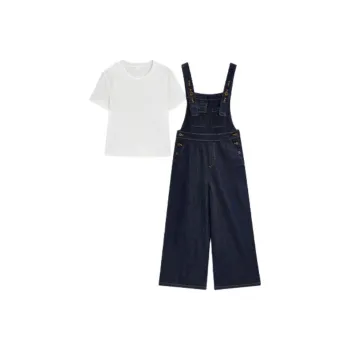 Love To Serve Casual Suit Women's Denim Blue