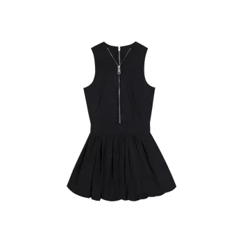 YJ1NGZYZJ Sleeveless Dress Women's Black