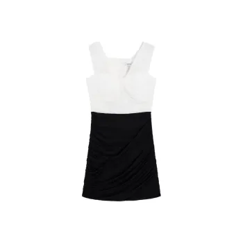 Bebe SS24 Sleeveless Dress Women's Raw White