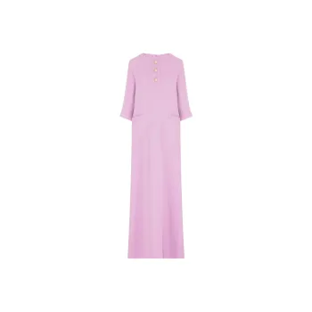 Valentino Long Sleeved Dress Women's Purple