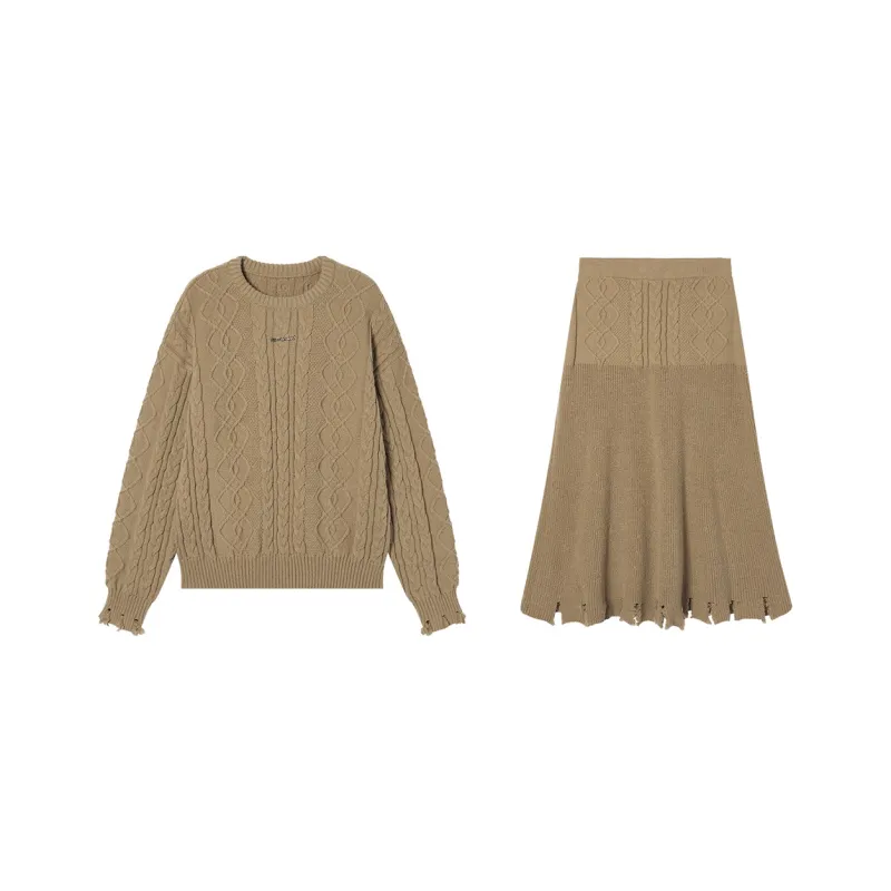 EPTISON WOMAN Two Piece Skirt Sets Women's-0