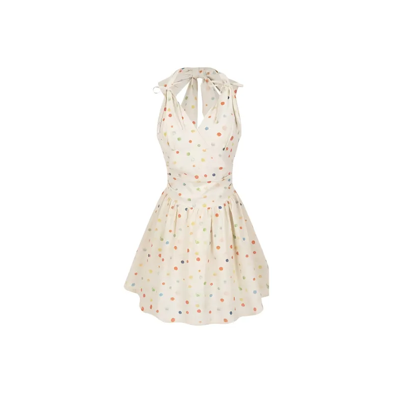 KKX Sleeveless Dress Women's Apricot-0