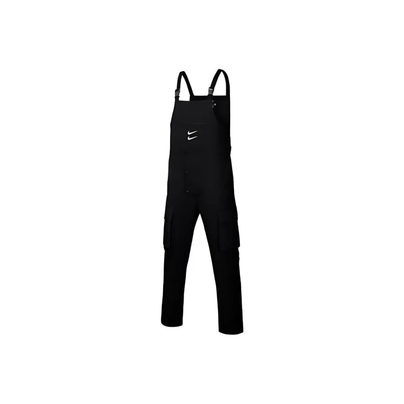 Nike Sportswear Swoosh Overalls Black/White-0