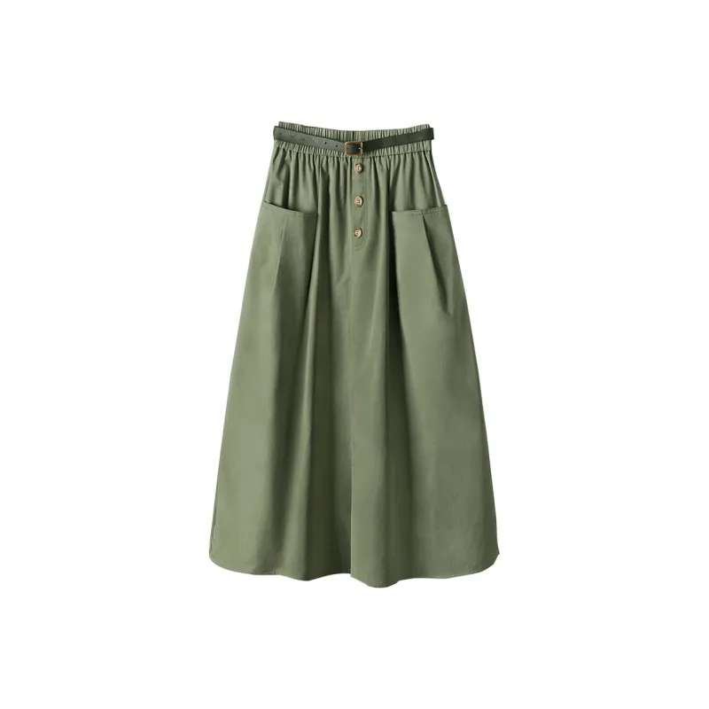 TOUCH Casual Long Skirts Women's-2