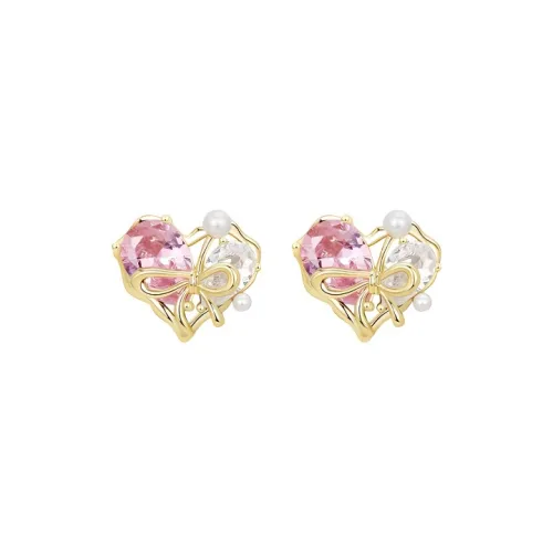 Universe Search S925 Silver Stud Earrings Women's