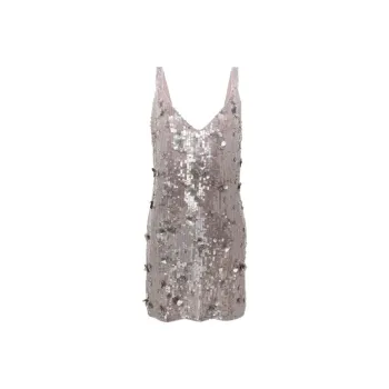 PAROSH SS24 Sleeveless Dress Women's Light Gray
