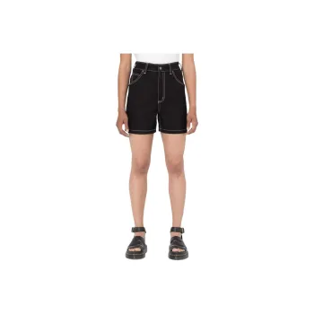 Dickies Carpenter Jean Shorts 5' Denim Shorts Women's Black