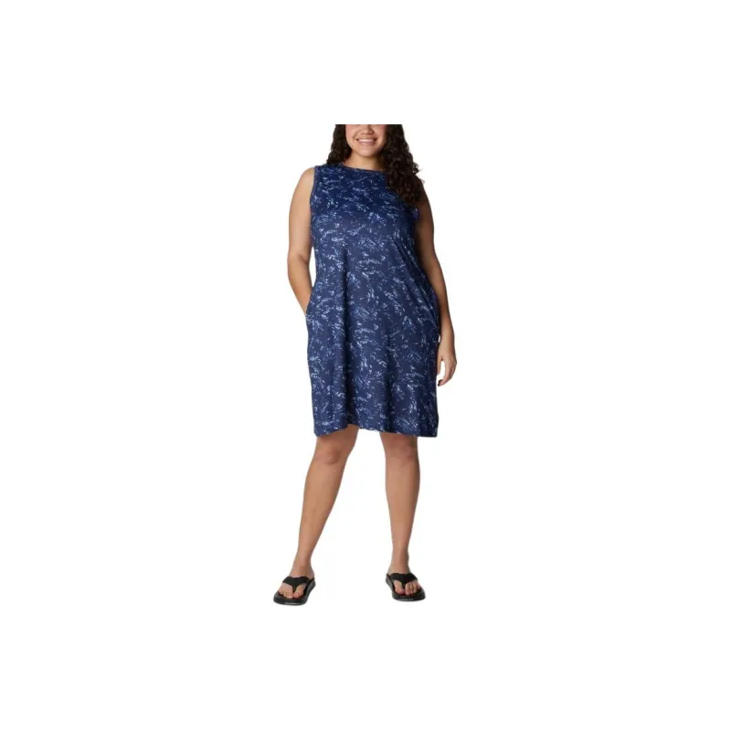 Columbia Women's PFG Freezer™ Tank Dress Sleeveless Dress Women's Blue-0