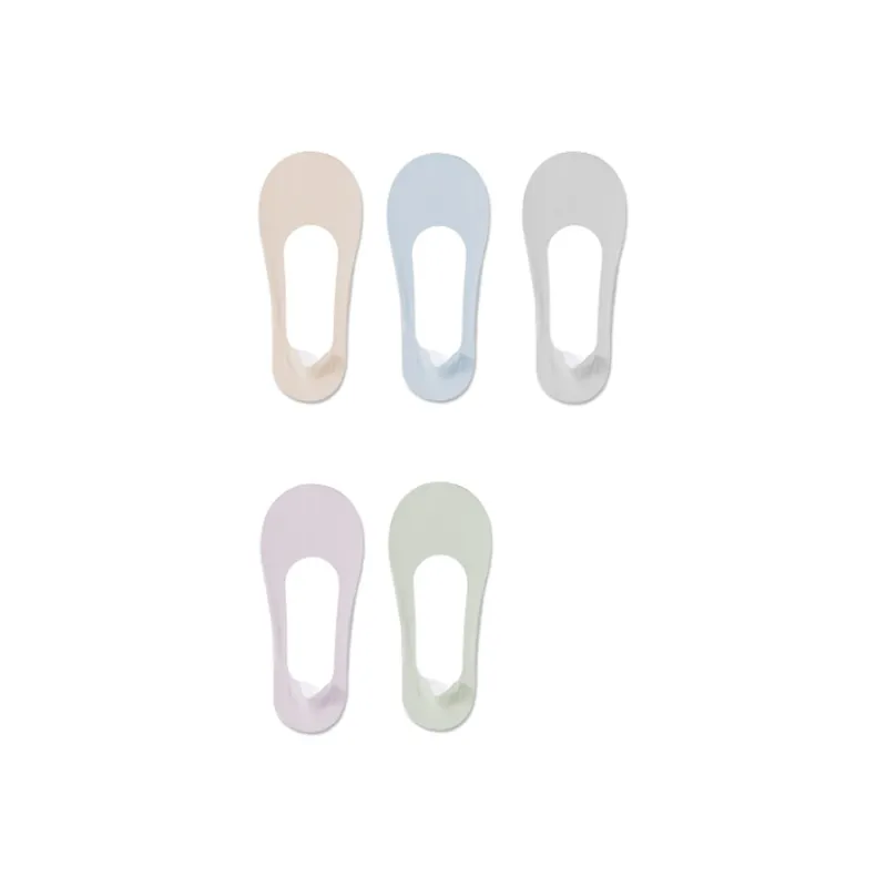 LUYOUYE No Show Socks Women's 5 Pack-15