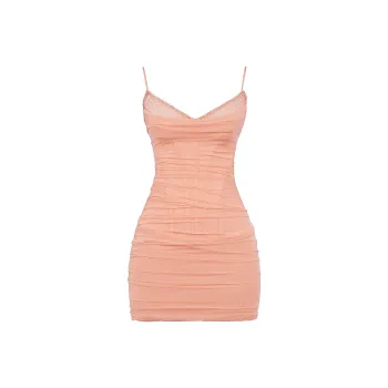 HOUSE OF CB JUNO Slip Dress Women's Sorbet/Ice Cream Color