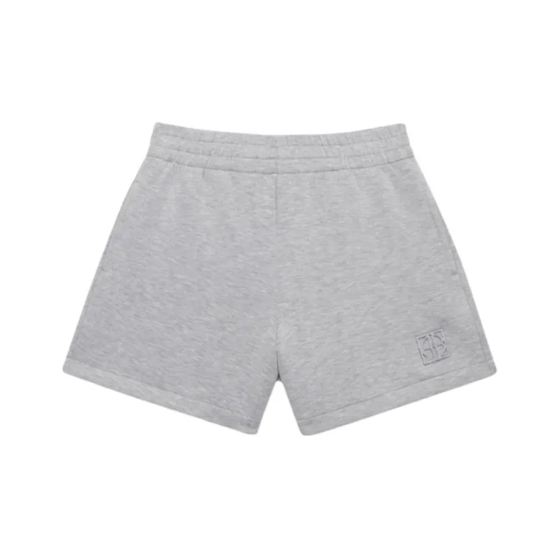 Anine Bing Logo Shorts-0