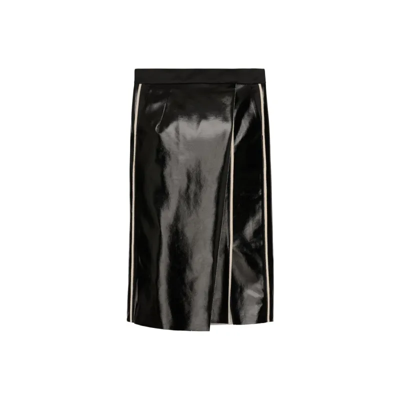 ZARA Casual Long Skirts Women's Black-0
