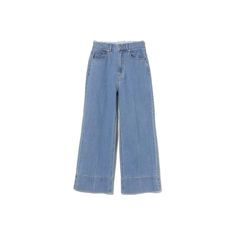 Beams Jeans Women's Light Blue-0