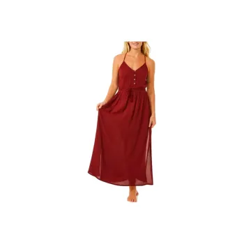RIP CURL Slip Dresses Women's Brown