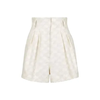 FENDI Denim Shorts Women's Cream