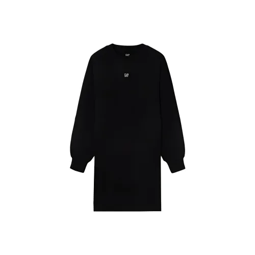 GAP Long Sleeved Dresses Women's Charcoal Black
