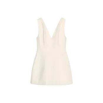 ZARA ZW Series Sleeveless Dress Women's Light Beige