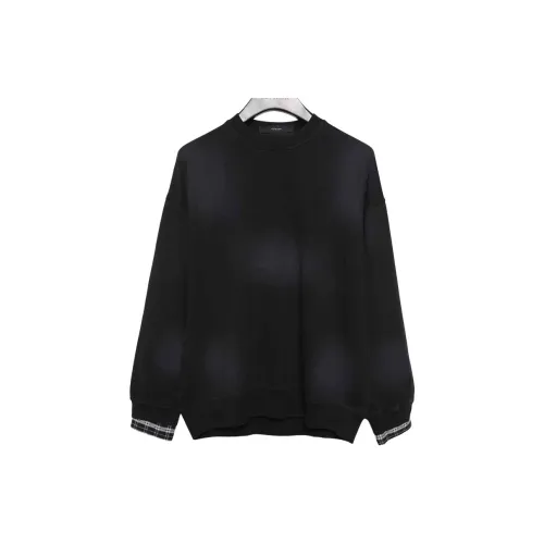 RAYSHOW Sweatshirts Men Black