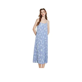 Initial Language Slip Dress Women's