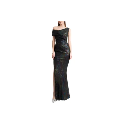 Gemy Maalouf Sequinned Long sleeve Gown