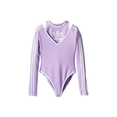 Adidas Originals One Piece Swimsuits Women
s Purple