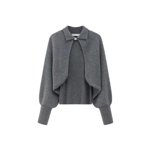 VIKTORIACHAN Casual Suit Women's Gray