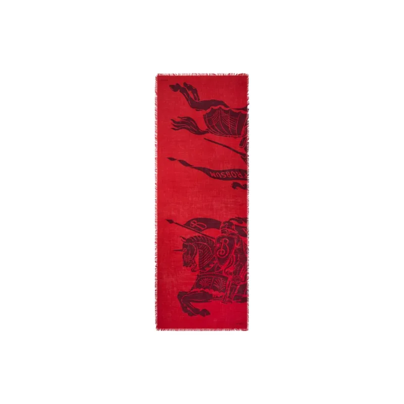 Burberry Ekd Wool Scarf-0