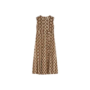MaxMara Sleeveless Dress Women's Multicolor