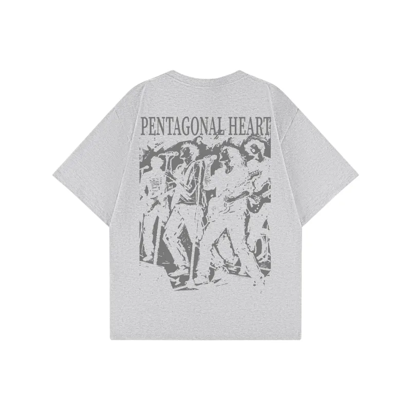 PENTAGONAL HEART T Shirt Unisex-15