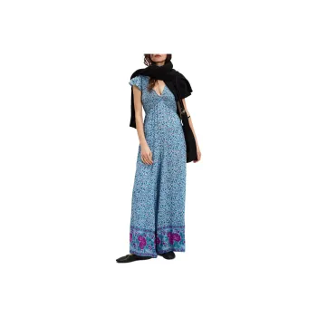 FREE PEOPLE Spell Love Jetty Jumpsuit Jumpsuit Women's Blue Nirvana Blue