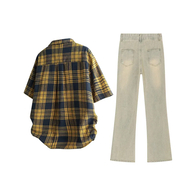 MARK WAFFLE Casual Sportswear Unisex-3