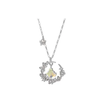 DAWO S925 Silver Necklaces Women's