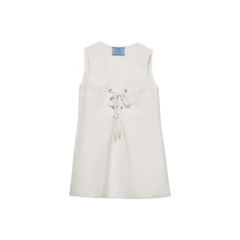 PRADA Sleeveless Dress Women's White
