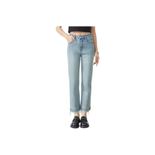 Like The Age Of Water Jeans Women's Blue