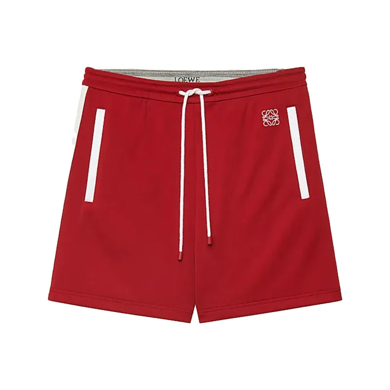 LOEWE Tracksuit Shorts 'Havana Red'-0