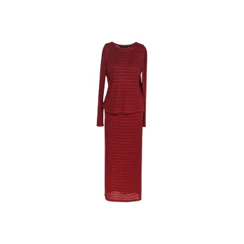 ROEYSHOUSE Skirt Set Women's Red