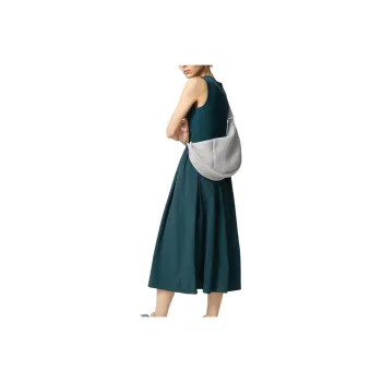 UNIQLO Sleeveless Dress Women's Dark Green