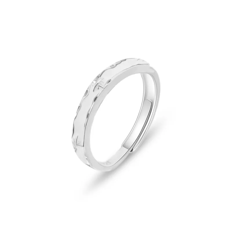 VOCK 999 Fine Silver Rings Unisex-5