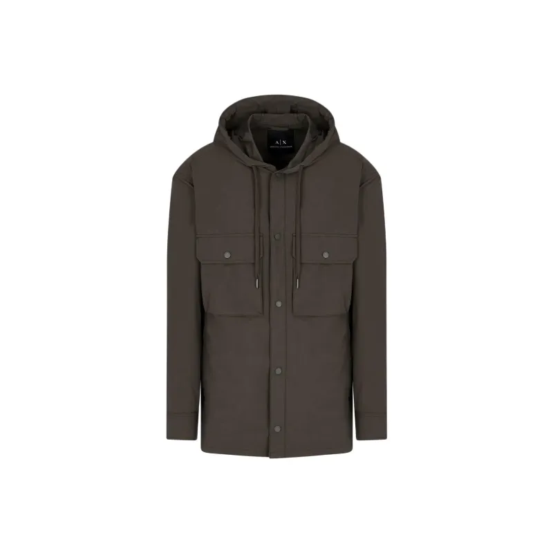 ARMANI EXCHANGEAE SS25 Jackets & Coats Men's Green-0