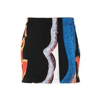 AMBUSH Jacquard Mini Knit Skirt