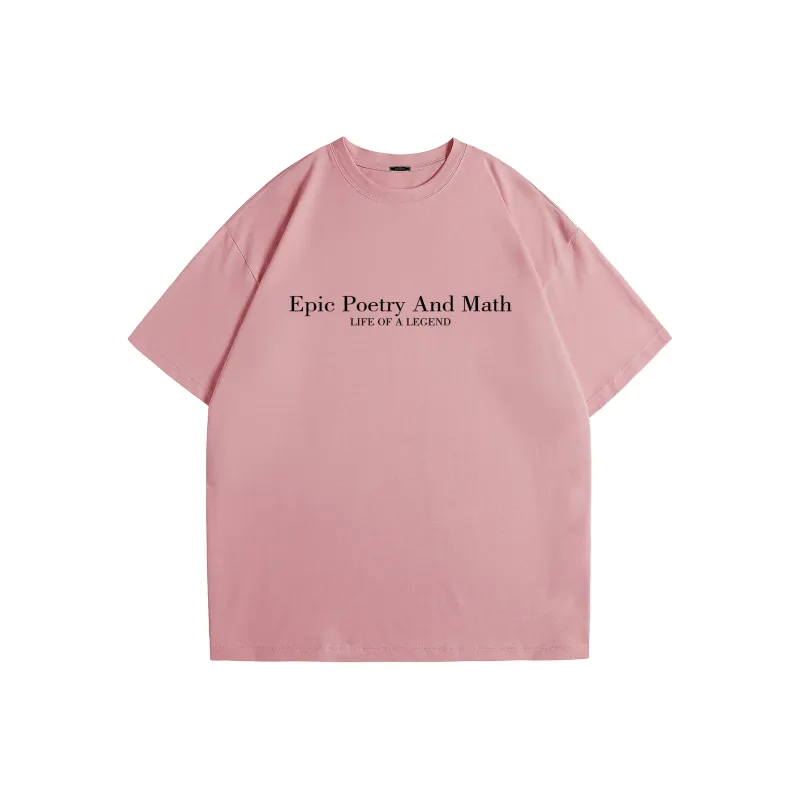 EPIC POETRY Short Sleeved T Shirts Unisex-15