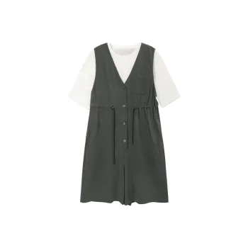 Fragment Casual Suit Women's Gray White