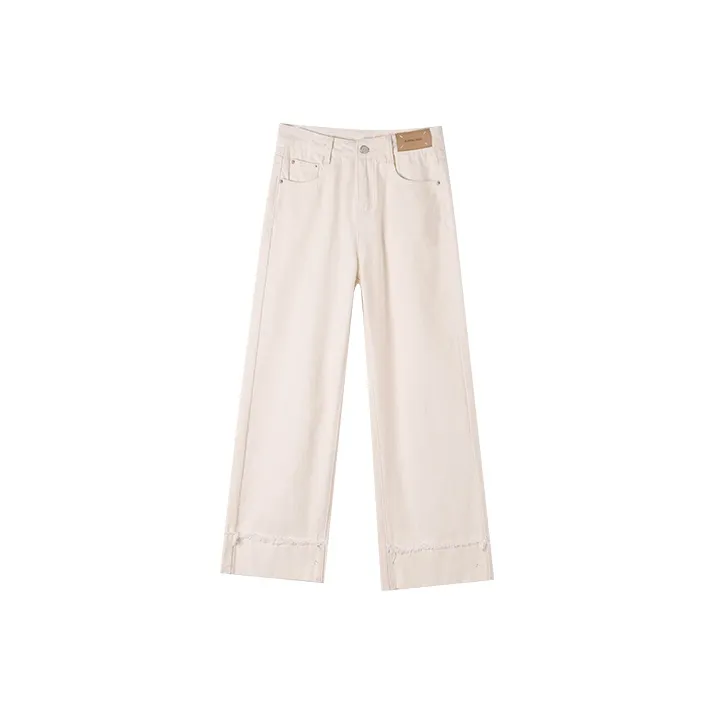HIPPIEMISS Jeans Women's Ecru-0
